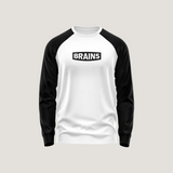 Brains Long Sleeve Baseball Top